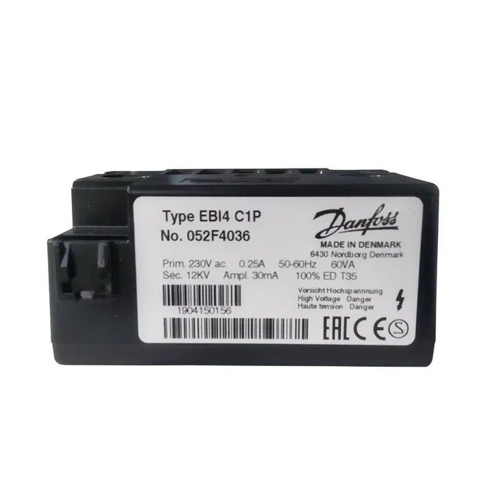 Danfoss EBI4 C1P Ignition Transformer &mdash; Ignition Transformers by Danfoss, Type 052F4036