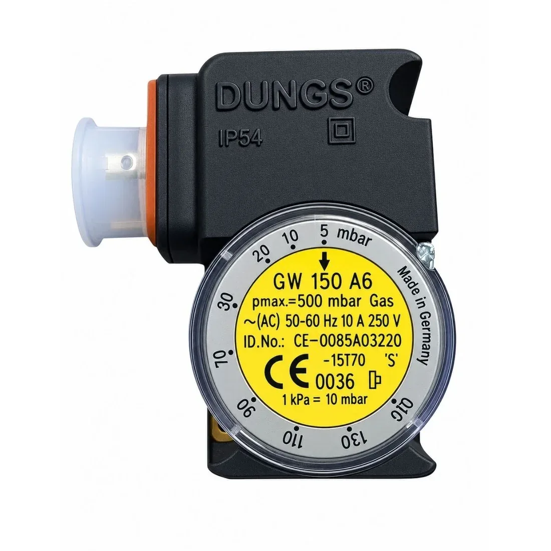Dungs GW 150 A6 Gas Pressure Switch &mdash; Pressure Switches by Dungs, Type GW 150 A6