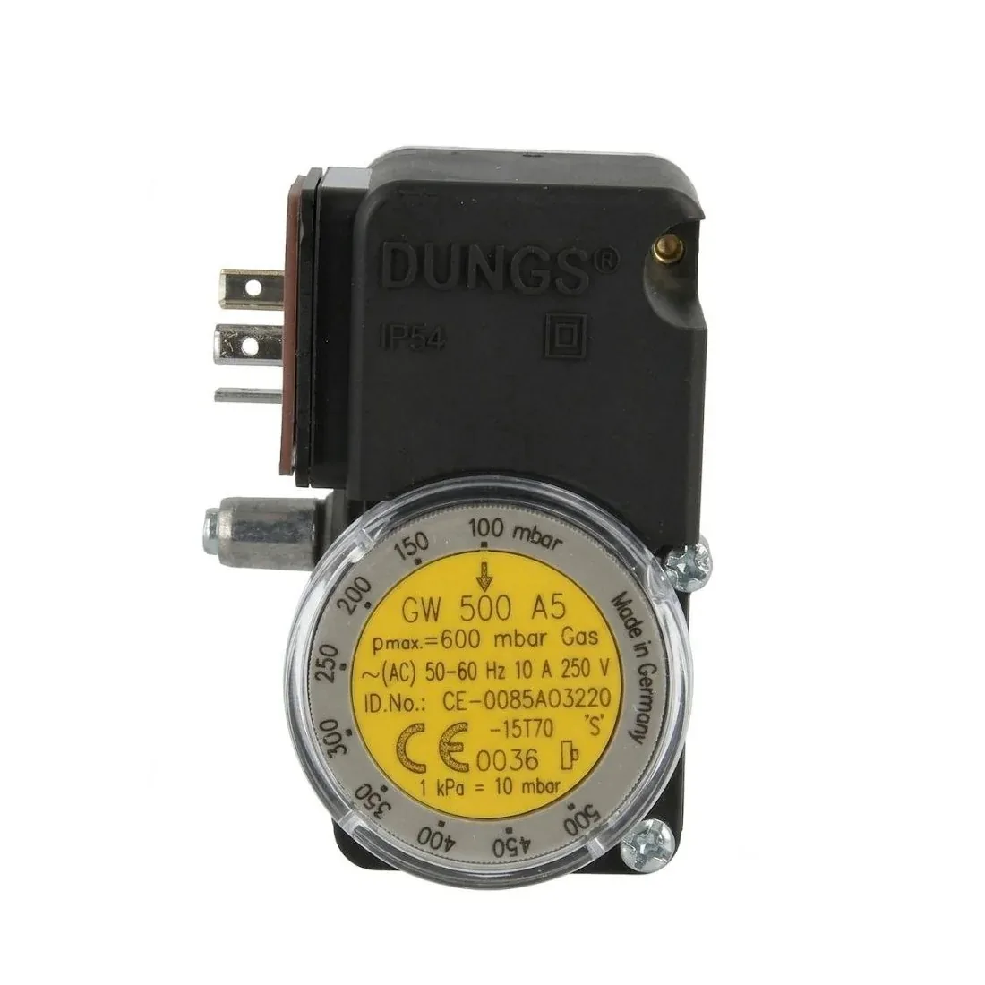 Dungs GW 500 A5 Gas Pressure Switch &mdash; Pressure Switches by Dungs, Type GW 500 A5