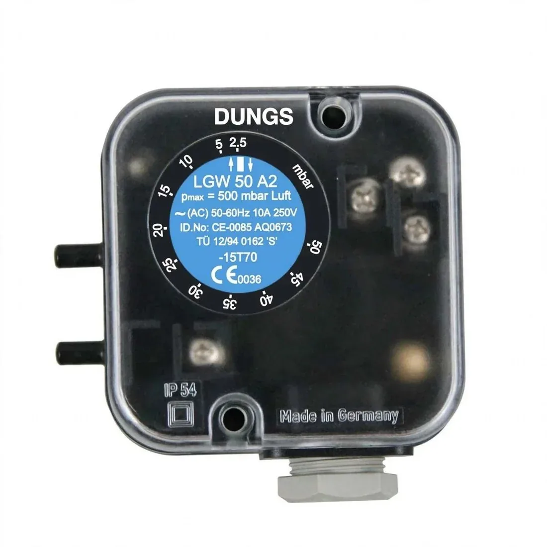 Dungs LGW 50 A2 Air Pressure Switch &mdash; Pressure Switches by Dungs, Type LGW 50 A2
