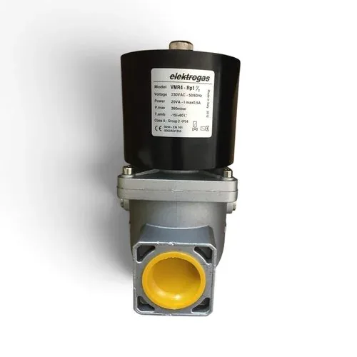 Elektrogas VMR4 Gas Solenoid Valve (Rp1½") &mdash; Solenoid Valves by Elektrogas, Type VMR4