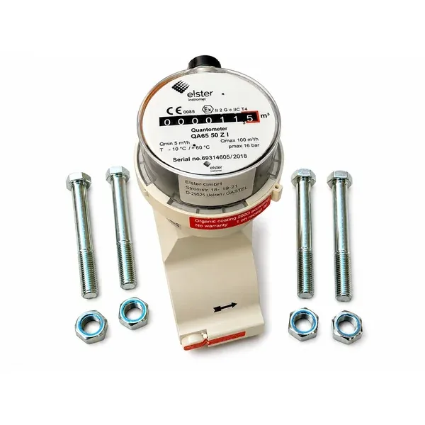 Honeywell Elster Quantometer QA65 50 Z I Turbine Gas Meter &mdash; Gas Flow Meters by Honeywell Elster, Type QA65 50 Z I