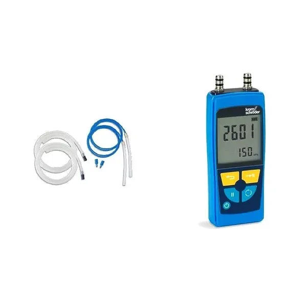 Honeywell Kromschr&ouml;der DMG S2601 Electronic Pressure Gauge &mdash; Pressure Gauges by Honeywell Kromschr&ouml;der, Order No. 03352141, supplied with hose & adapter accessory kit