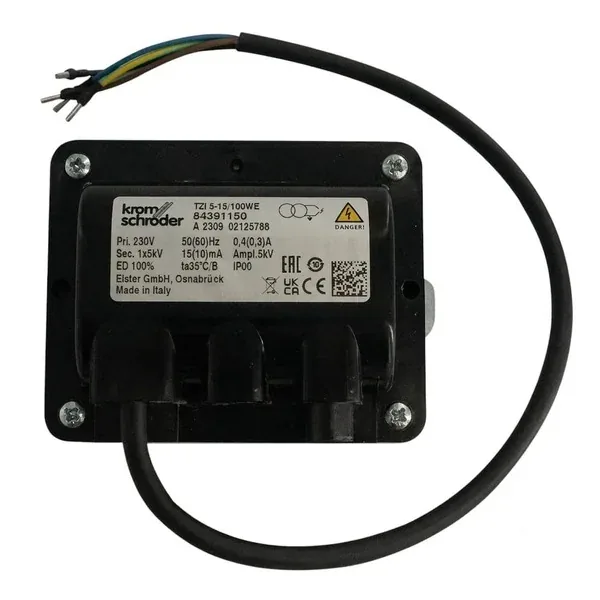 Kromschröder Ignition Transformer TZI 5-15/100WE — Ignition Transformers by Honeywell Kromschröder, Type 84391150