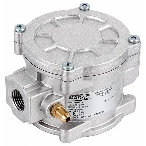 Madas FM DN 15 Gas Filter &mdash; Filters by Madas, Type FM DN 15