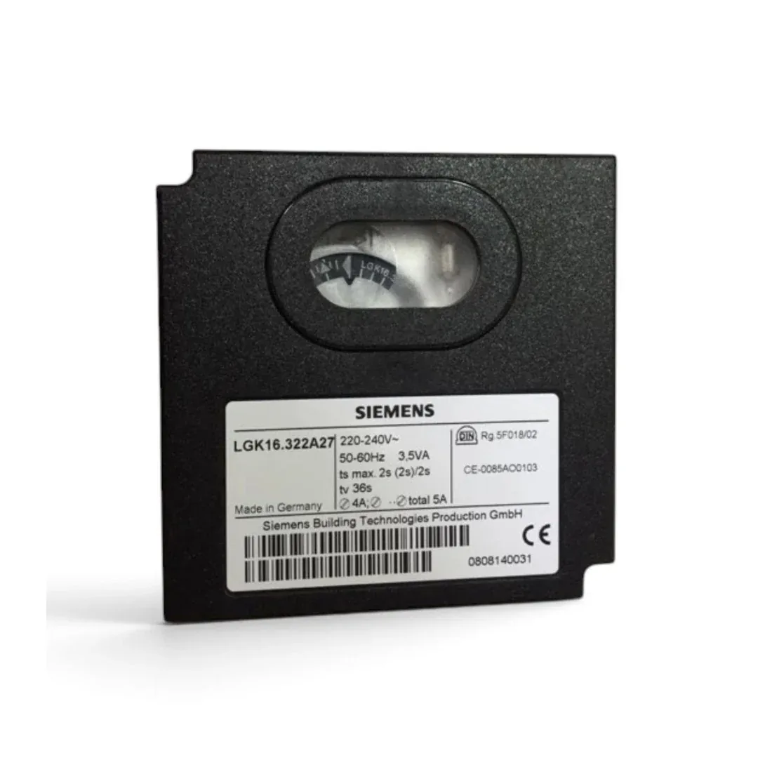 Siemens Burner Control LGK16.322A27 &mdash; Sequence Controllers, supplied by R.K. Instruments & Controls, manufactured by Siemens, Type LGK16.322A27