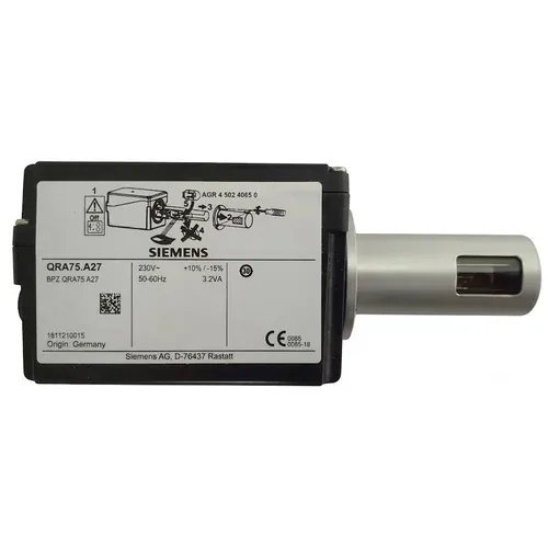 Siemens QRA75.A27 UV Flame Detector &mdash; UV Flame Detectors by Siemens, Type BPZ:QRA75.A27
